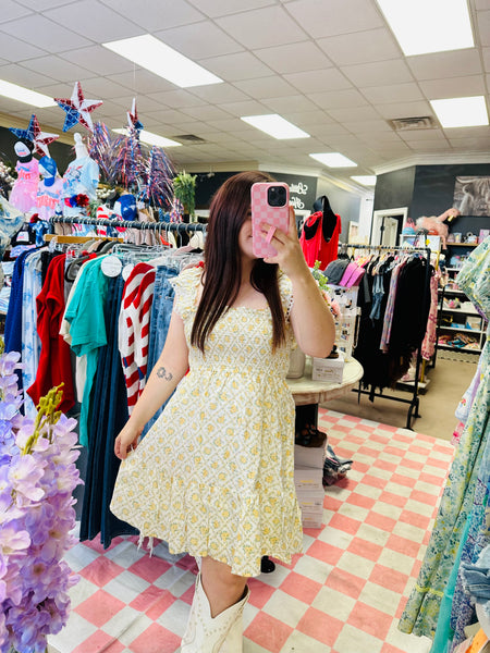 Summer Sun Floral Dress