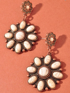 Western Flower Earrings