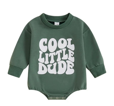 Cool little dude romper