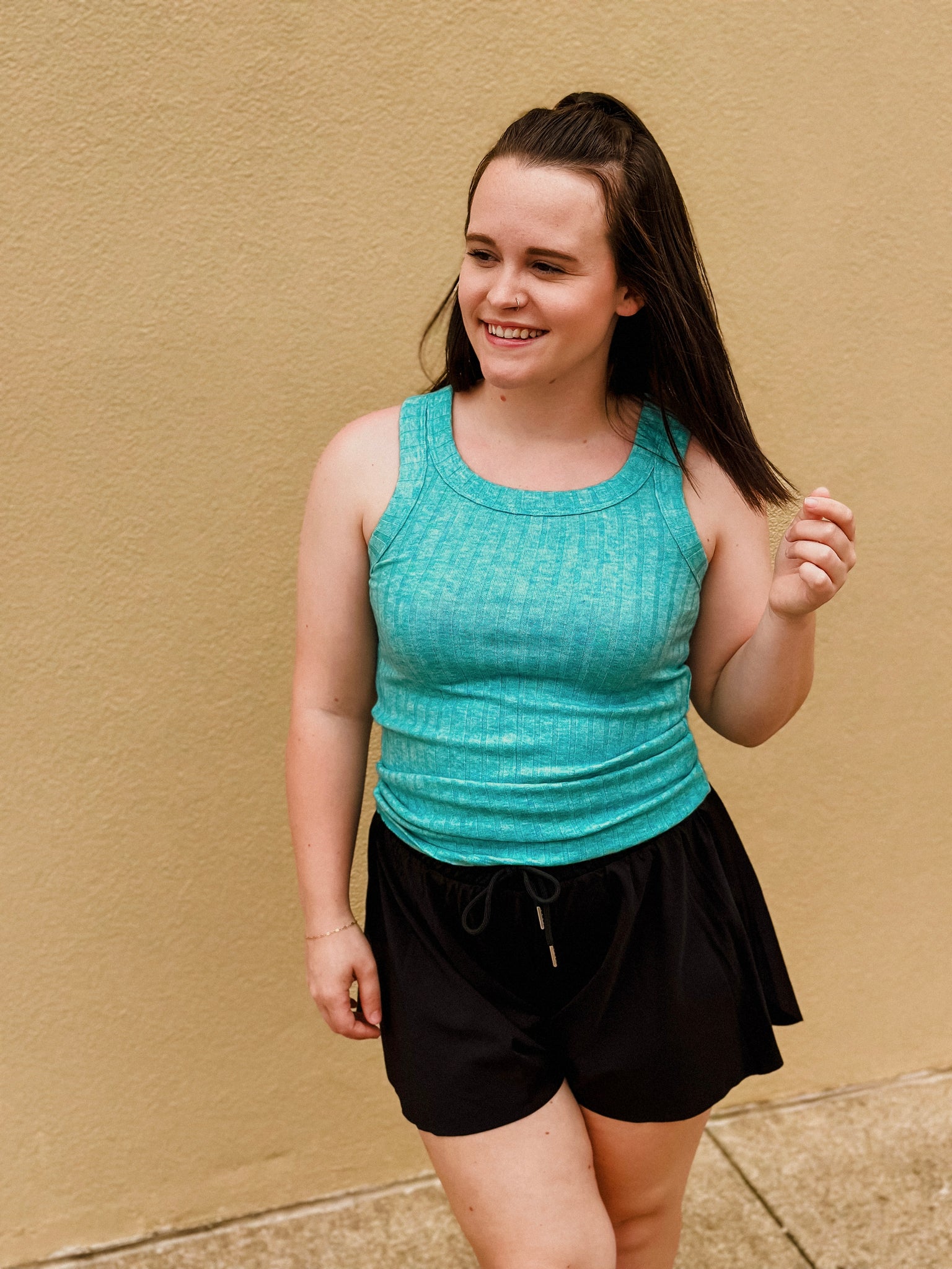 Teal Tank (full length)