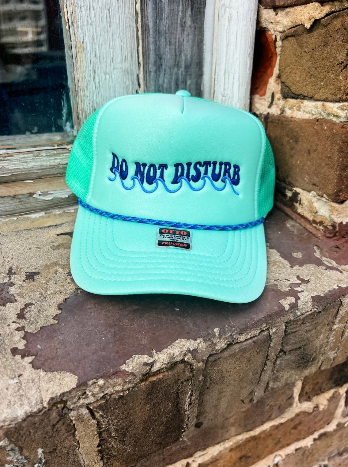 Do Not Disturb Lake Trucker Hat