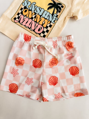 Sea Shell Swim Trunks