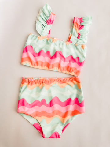 Wavy Girls 2 piece swim