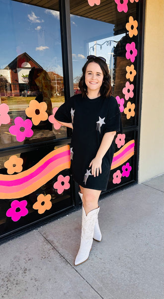 Country Star T-Shirt Dress