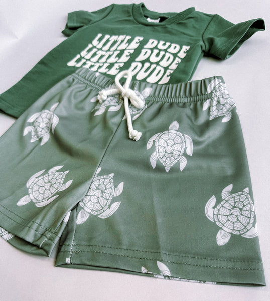 Sea Turtle Swim Trunks