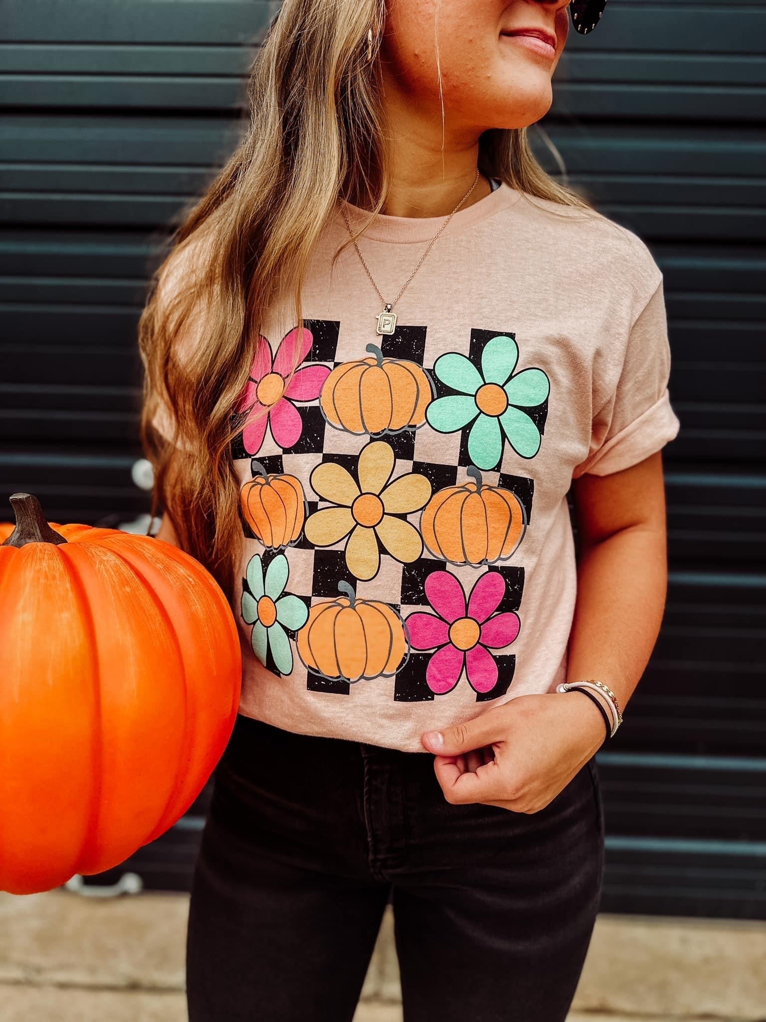 Retro Pumpkin Tee