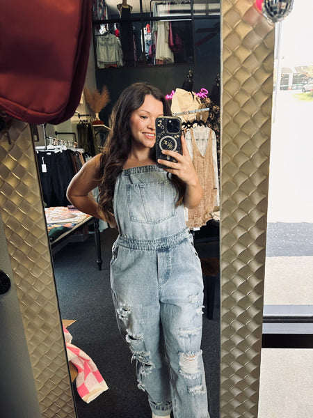 Denim Overalls