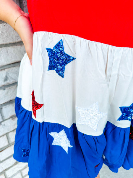 Star Spangled Romper