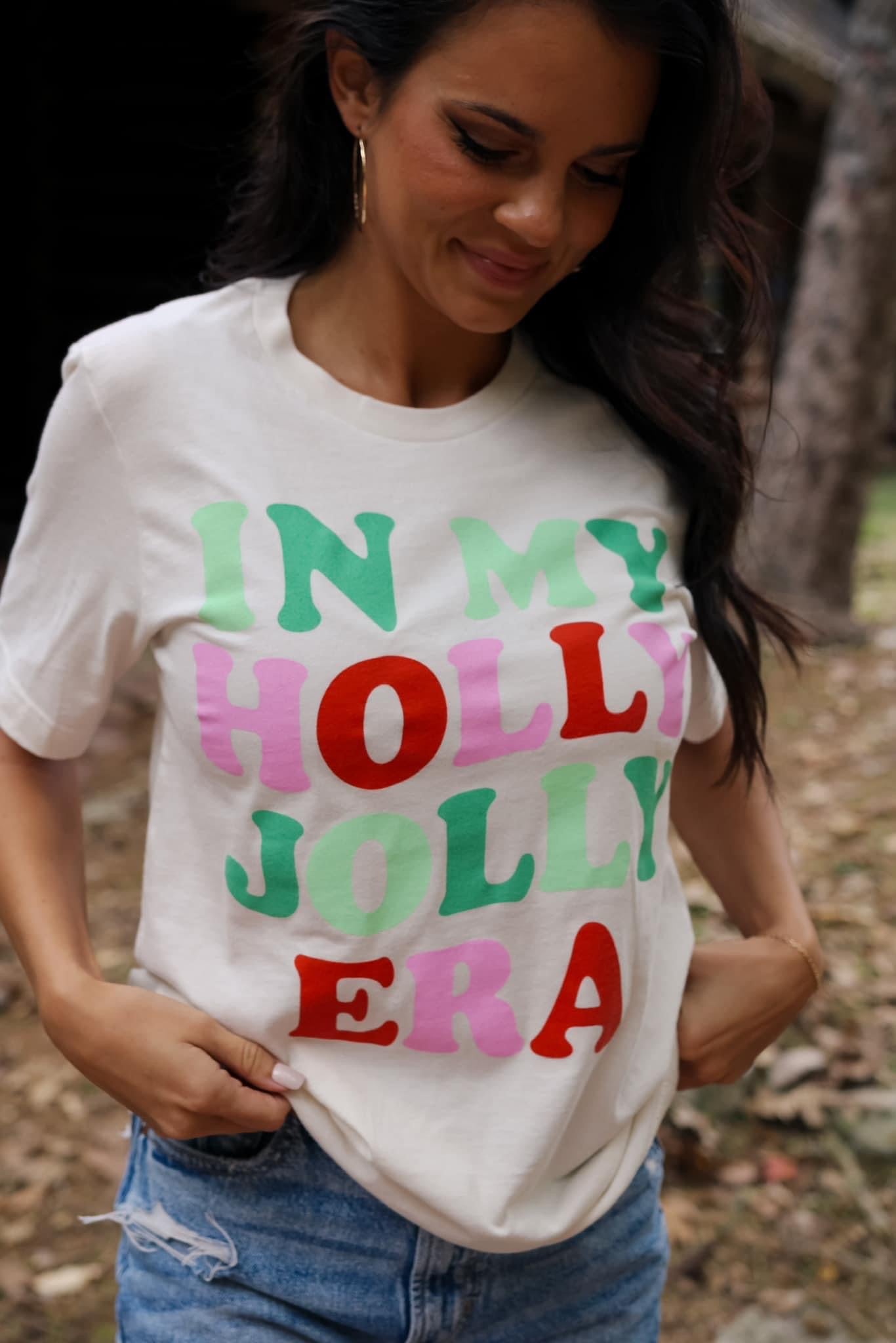 holly jolly era tee