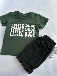 Little Dude Boys Tee