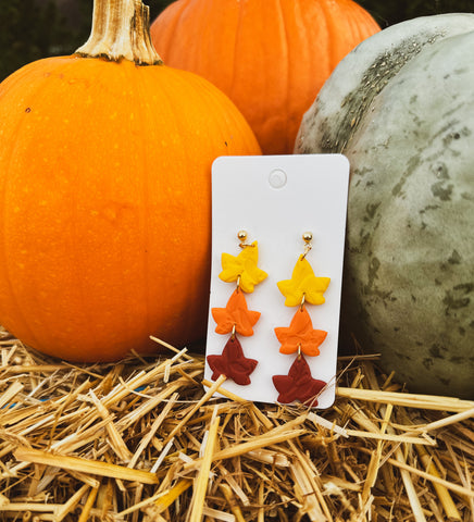 Autumn Leaves Dangle Earrings