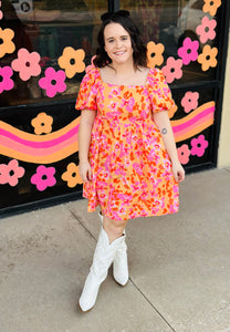 Spring Fling Floral Dress