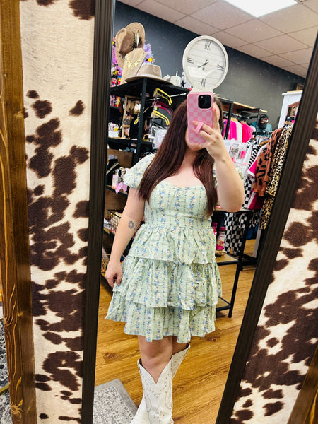 Sarah Sage Floral Dress