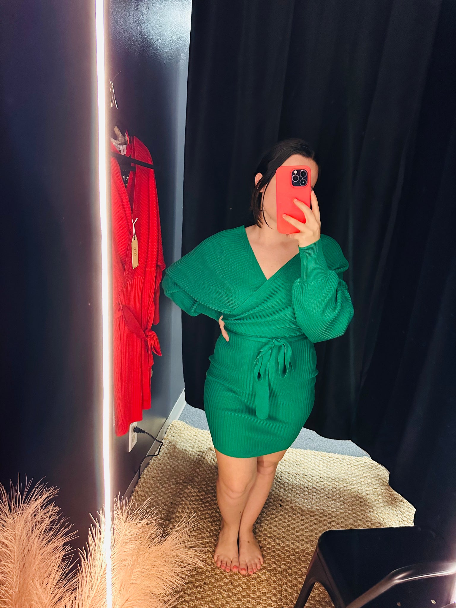 Green Holiday Dress