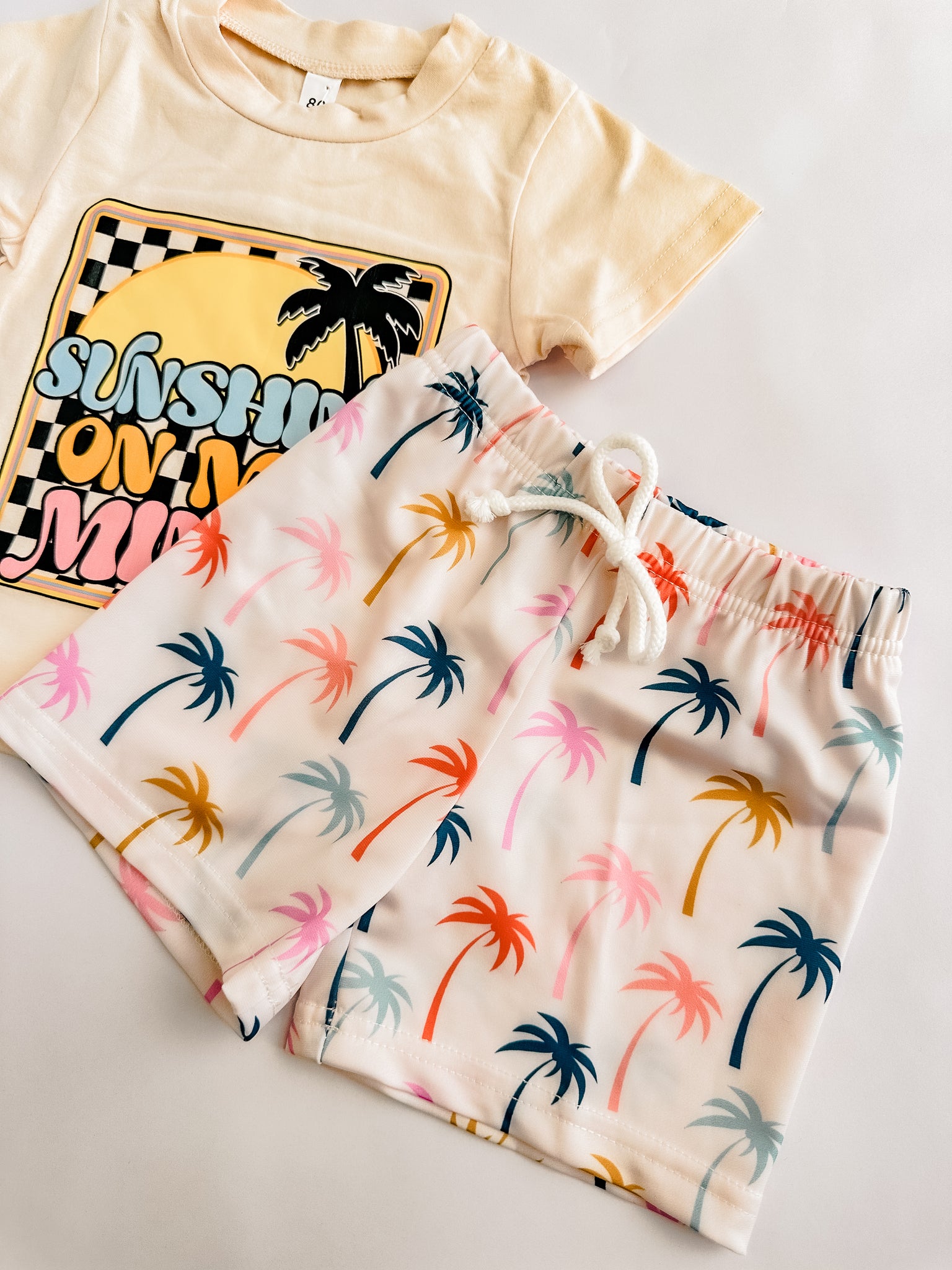 Palm Tree Swim Trunks