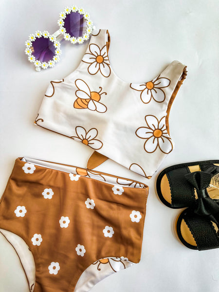 Busy Bees Reversible 2 Piece swim