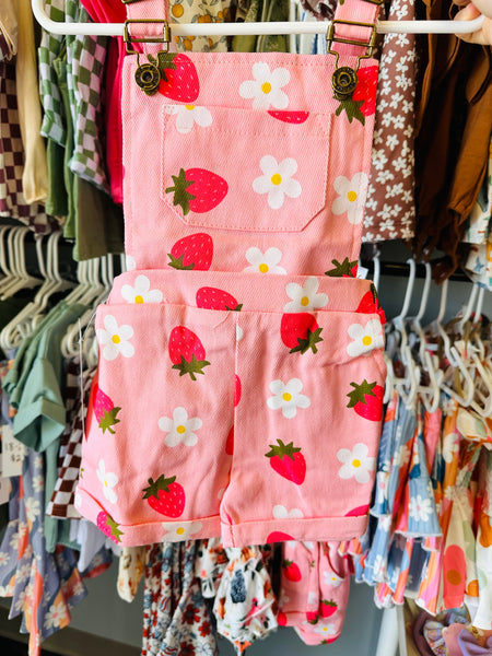 Strawberry Overalls