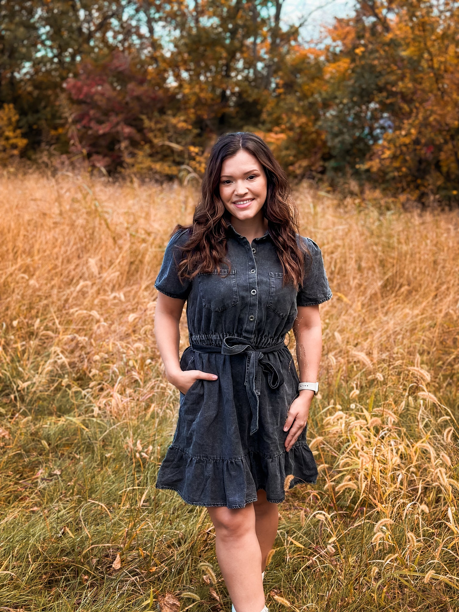 Howdy Denim Dress