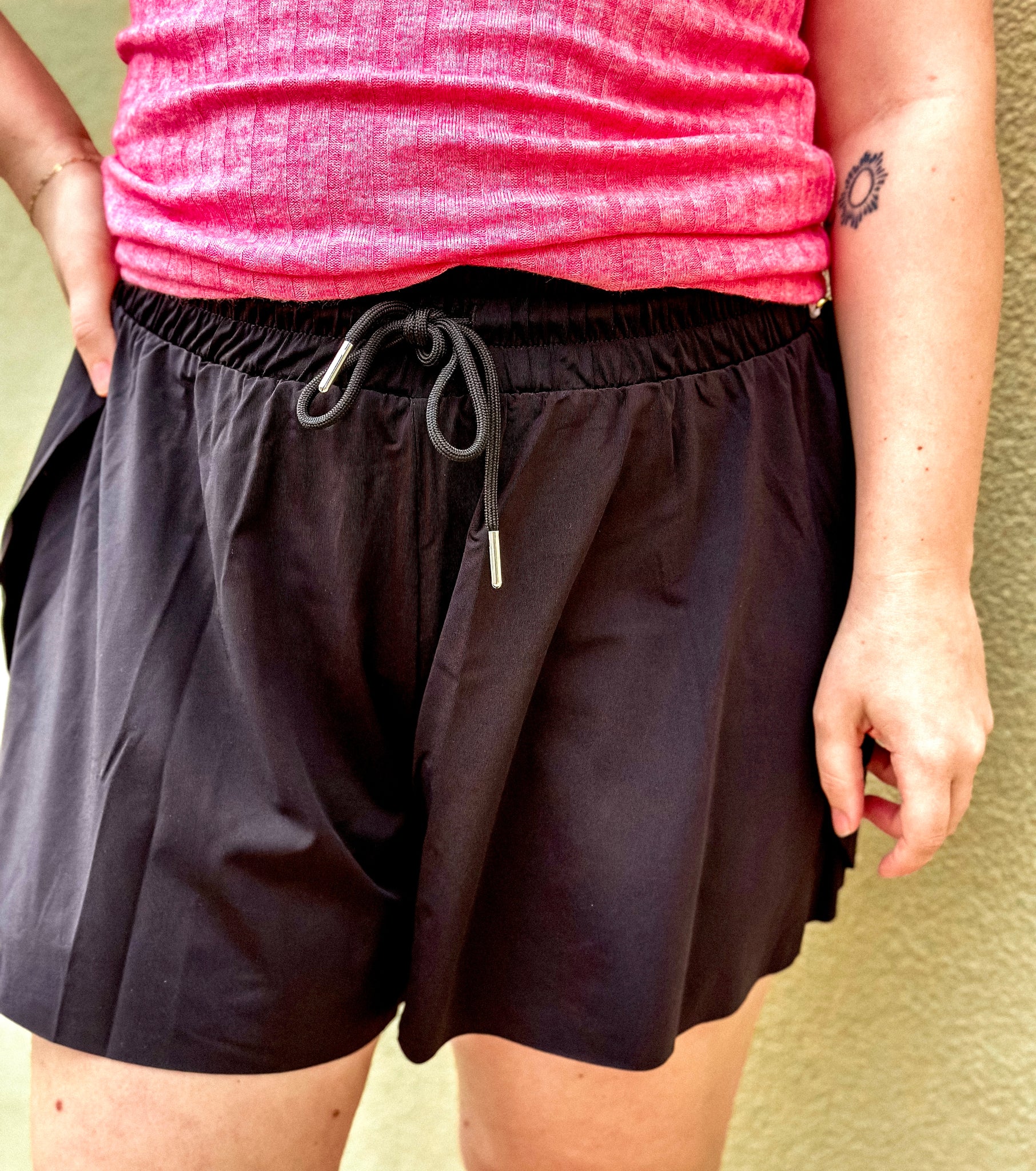 Black Sporty Shorts