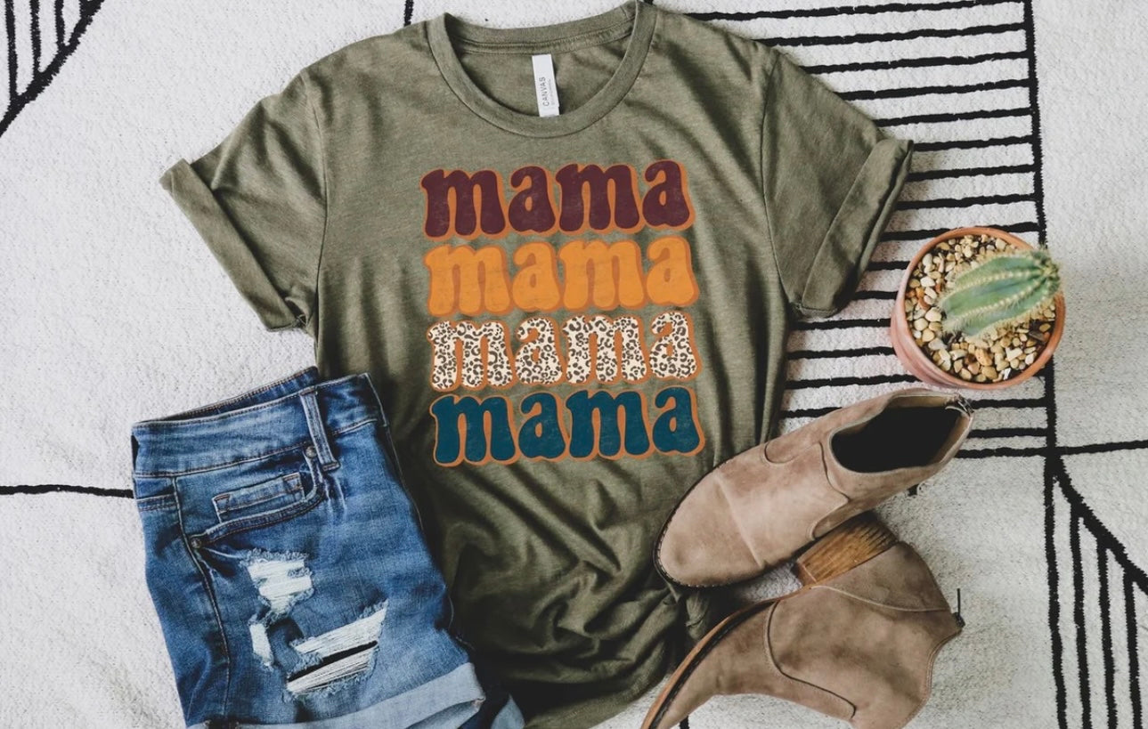 Mama Fall Repeat Tee