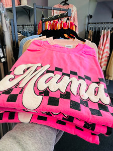 Pink Mama Comfort Colors Tee