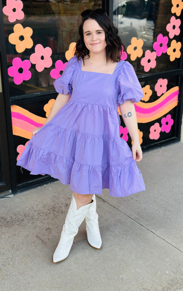 Lilac Spring Dress