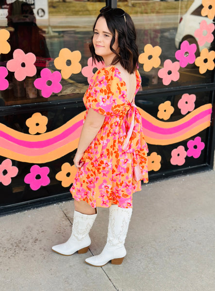 Spring Fling Floral Dress