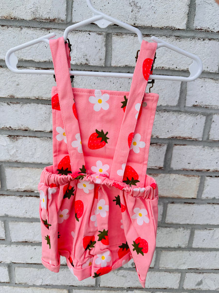 Strawberry Overalls