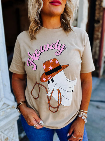 Howdy Ghost Tee