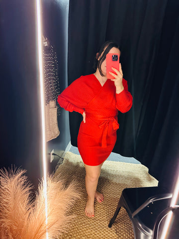 Red Holiday Dress