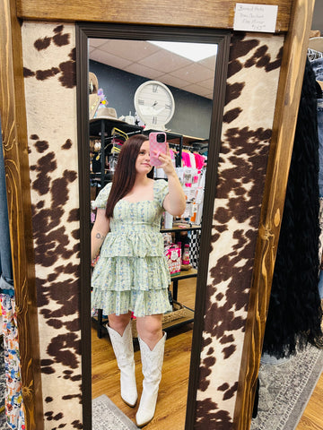 Sarah Sage Floral Dress