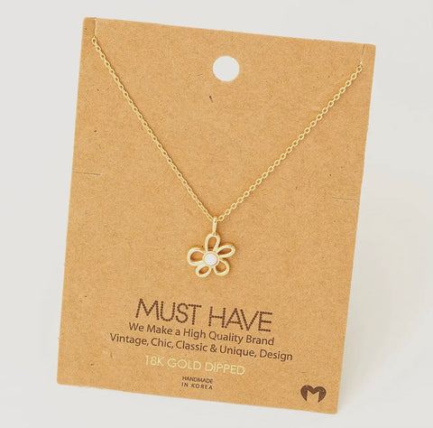 Flower Dainty Necklace