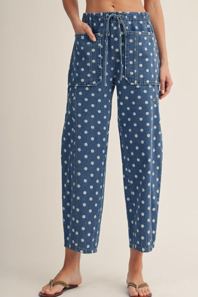 Washed Vintage Breeze Pants - Lightwash