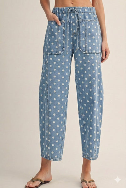 Washed Vintage Breeze Pants - Lightwash