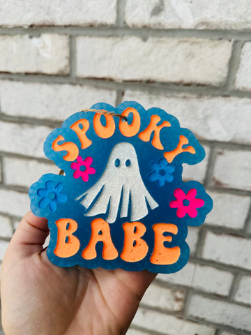 Spooky babe car freshie - colors may vary