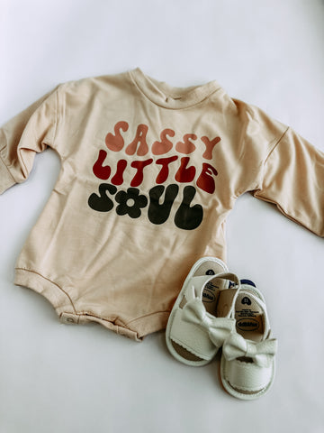 Sassy Little Soul Romper (long sleeve)