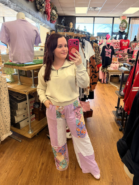 Lavender Boho Lounge Pants