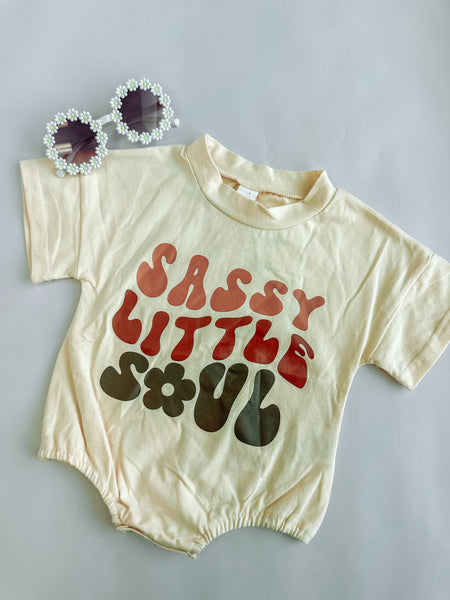 Sassy little soul Romper (short sleeve)