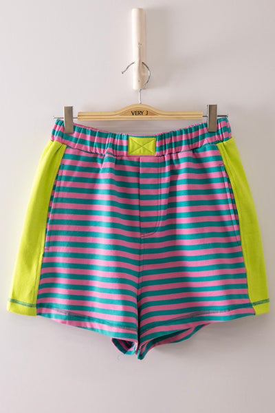 Seafoam Stripe Shorts