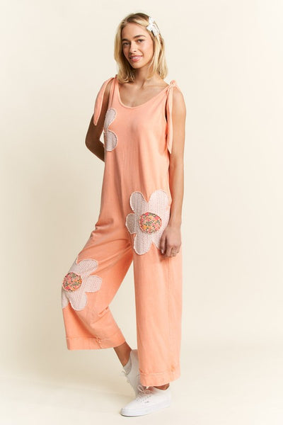 Papaya Flower Jumpsuit